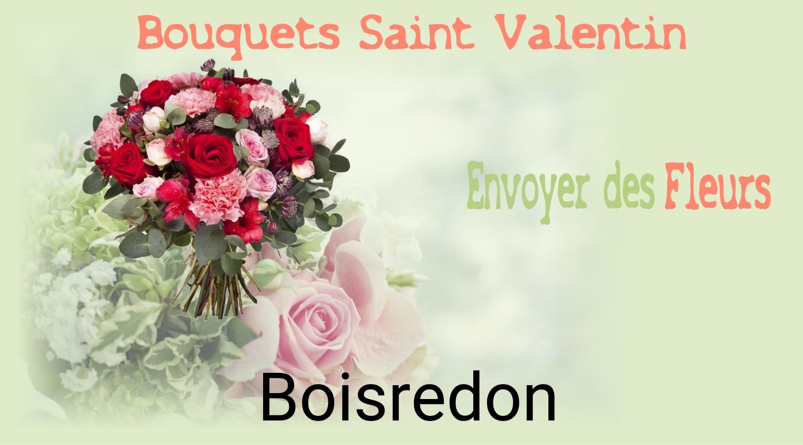 Roses de Saint-Valentin livrées à Boisredon